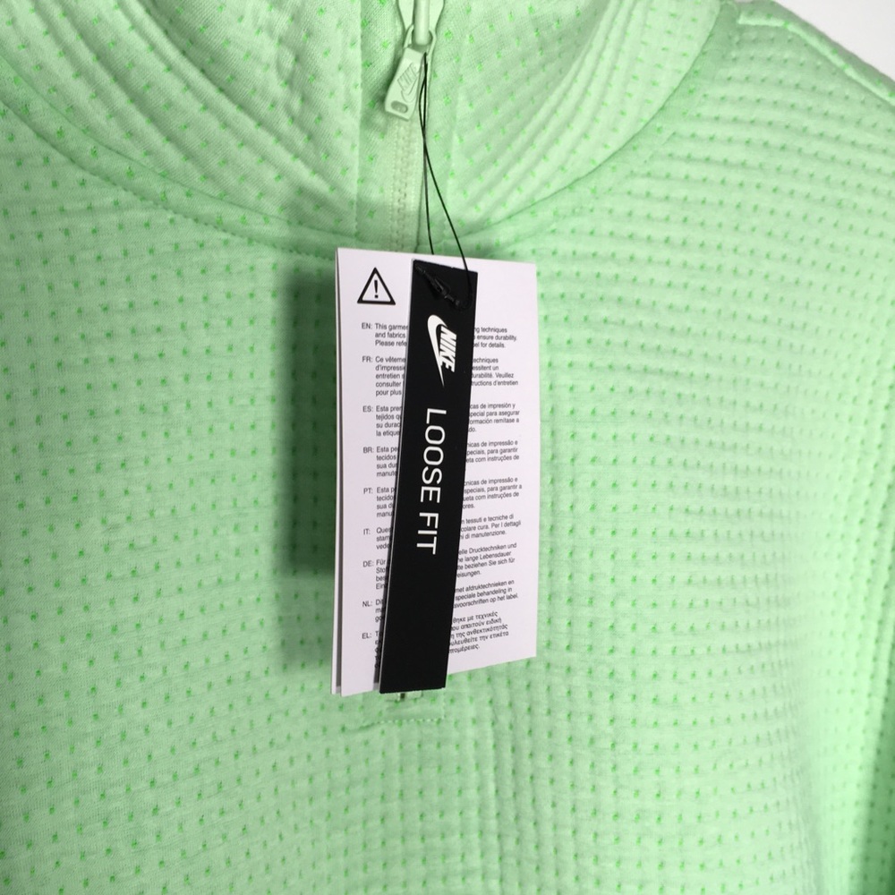 New! Nike Sportswear Tech Fleece 1/4-Zip Loose Fit Jacket | Women’s Size: Large - Picture 4 of 5